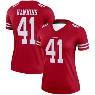 Legend Tayler Hawkins Women's San Francisco 49ers Jersey - Scarlet